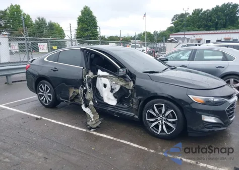 2025 Chevrolet Malibu Fwd Rs из США, поврежденный, VIN 1G1ZG5STXSF134143